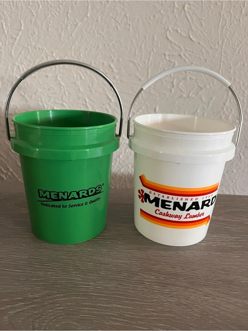 Menards mini buckets